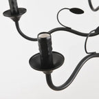 12-Light Dimmable Candle Style Chandelier