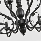 12-Light Dimmable Candle Style Chandelier