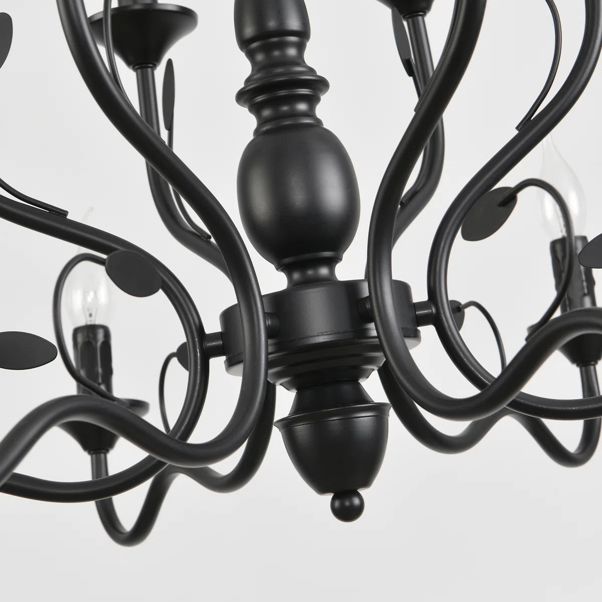 12-Light Dimmable Candle Style Chandelier