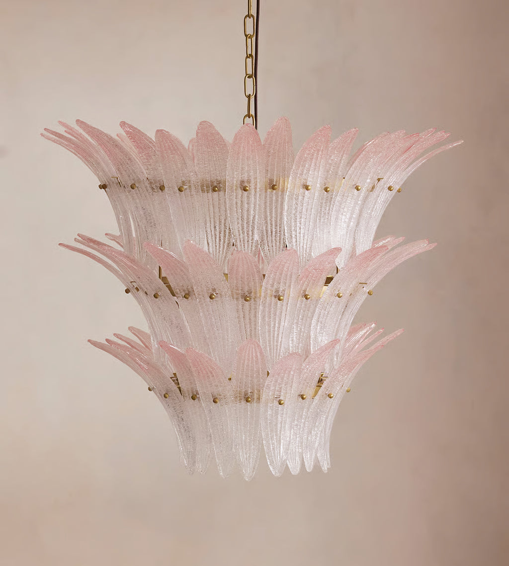 Treviso Chandelier, Pink