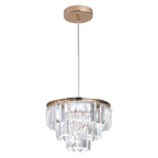 Elegant Light Crystal LED Chandelier by TheChandelierCo featuring sparkling crystal accents and modern lighting design.