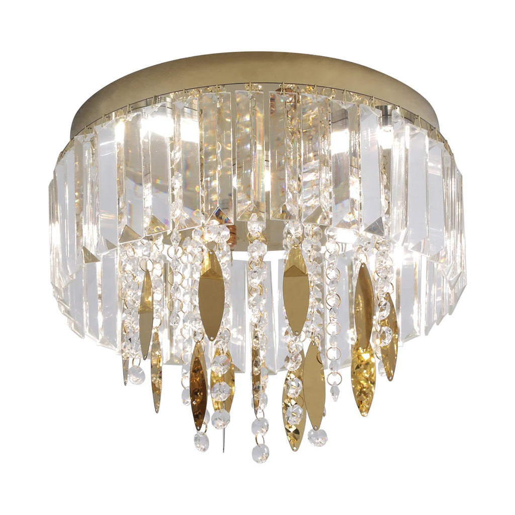1 - Light Crystal LED Chandelier