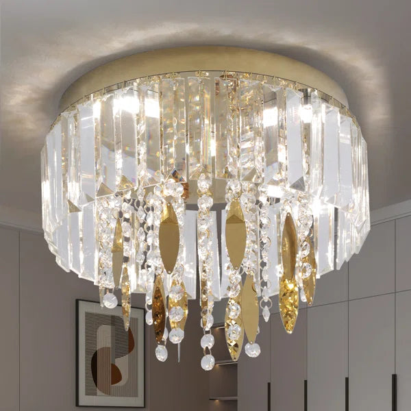 1 - Light Crystal LED Chandelier
