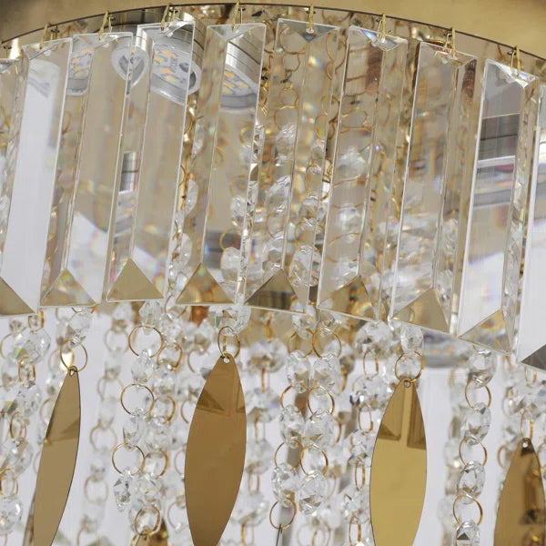 1 - Light Crystal LED Chandelier