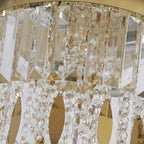 1 - Light Crystal LED Chandelier