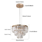 Elegant light crystal LED chandelier by TheChandelierCo featuring sparkling crystal accents and modern lighting design.