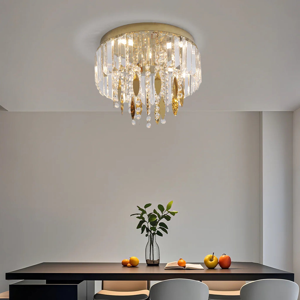 1 - Light Crystal LED Chandelier