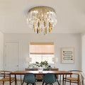 1 - Light Crystal LED Chandelier