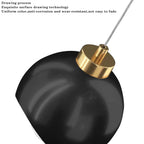 2 - Light Sphere Chandelier Ceiling Light With Glass Accents