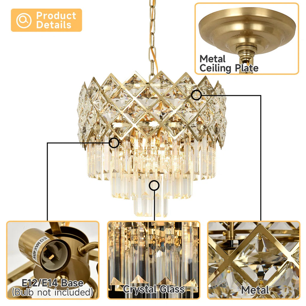 4 - Light Chandelier