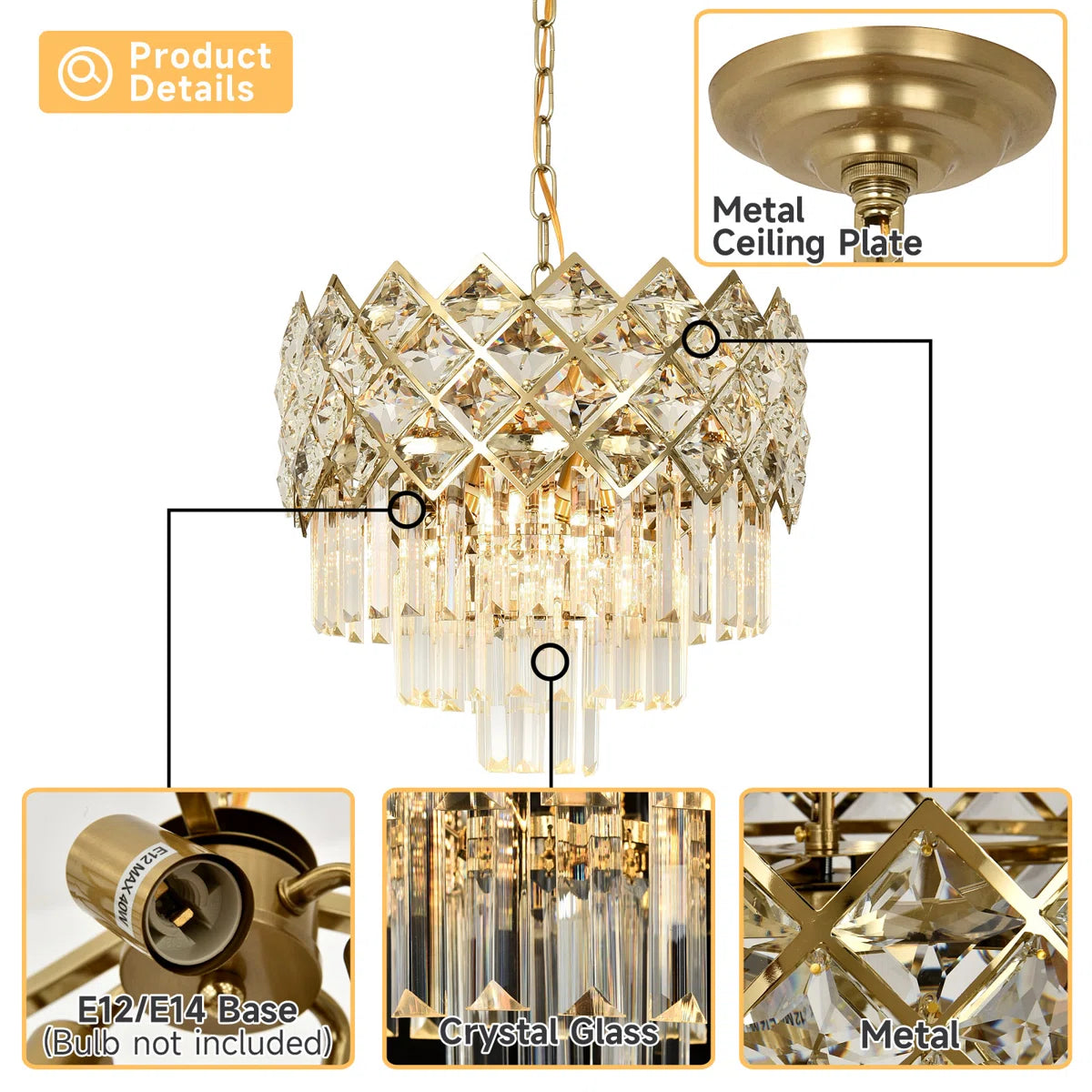 4 - Light Chandelier