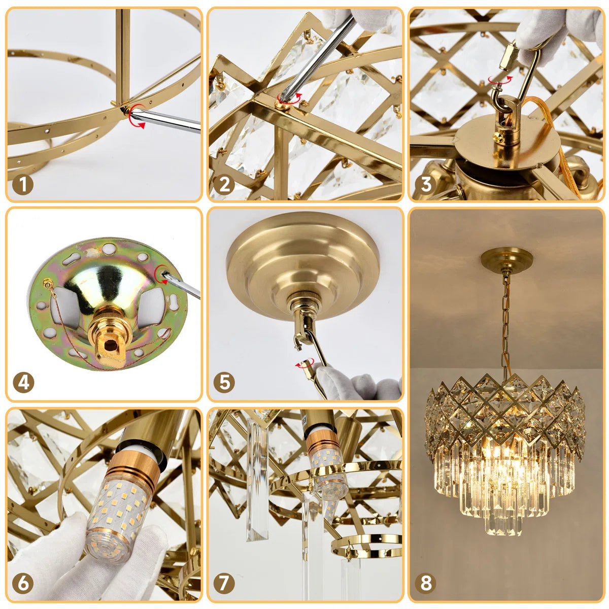 4 - Light Chandelier