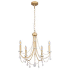 Five-light candle-style chandelier from TheChandelierCo featuring elegant candle holders and classic design elements.