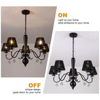 5 - Light Dimmable Classic / Traditional Crystal Chandelier