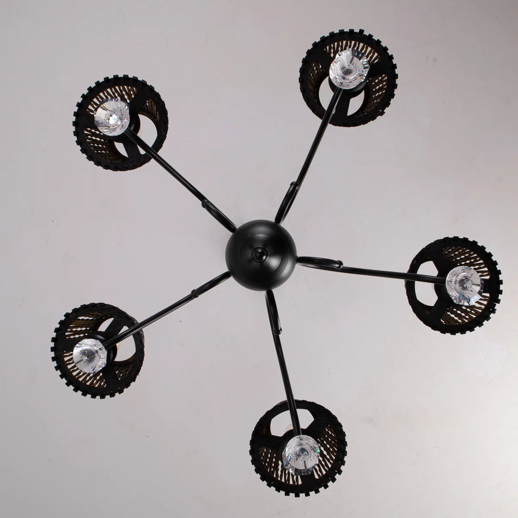5 - Light Dimmable Classic / Traditional Crystal Chandelier