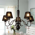 5 - Light Dimmable Classic / Traditional Crystal Chandelier