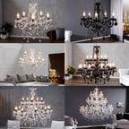 9-Light Candle Style Chandelier