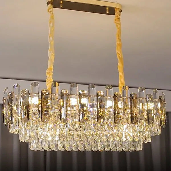 6-Light Crystal Chandelier