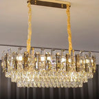 6-Light Crystal Chandelier
