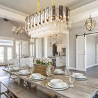 6-Light Crystal Chandelier