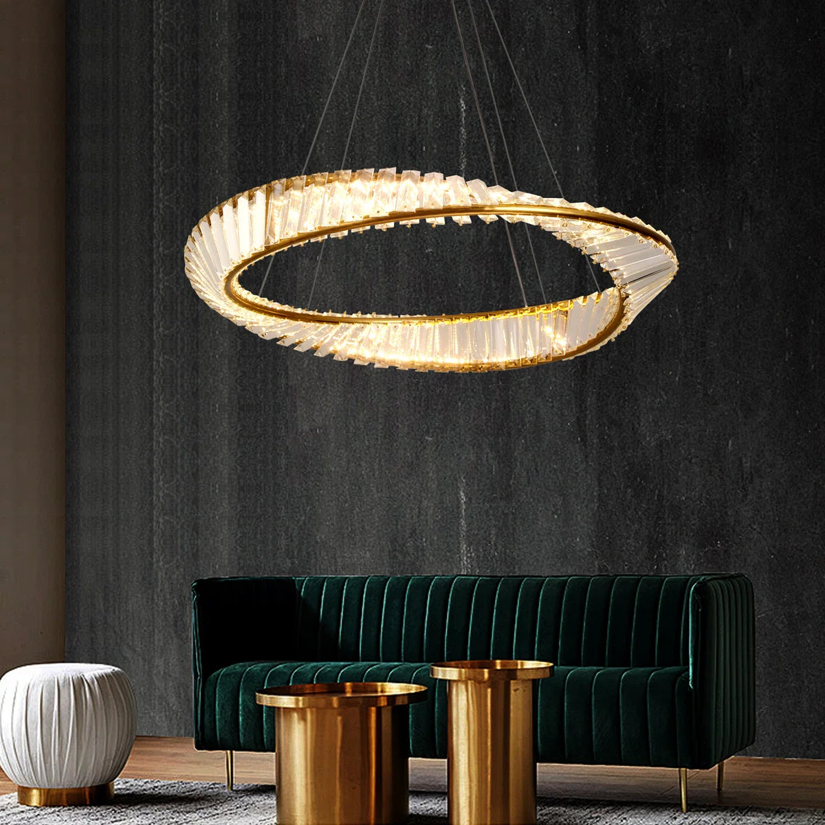 1 - Light LED Chandelier