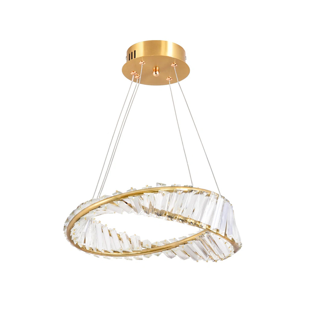 1 - Light LED Chandelier
