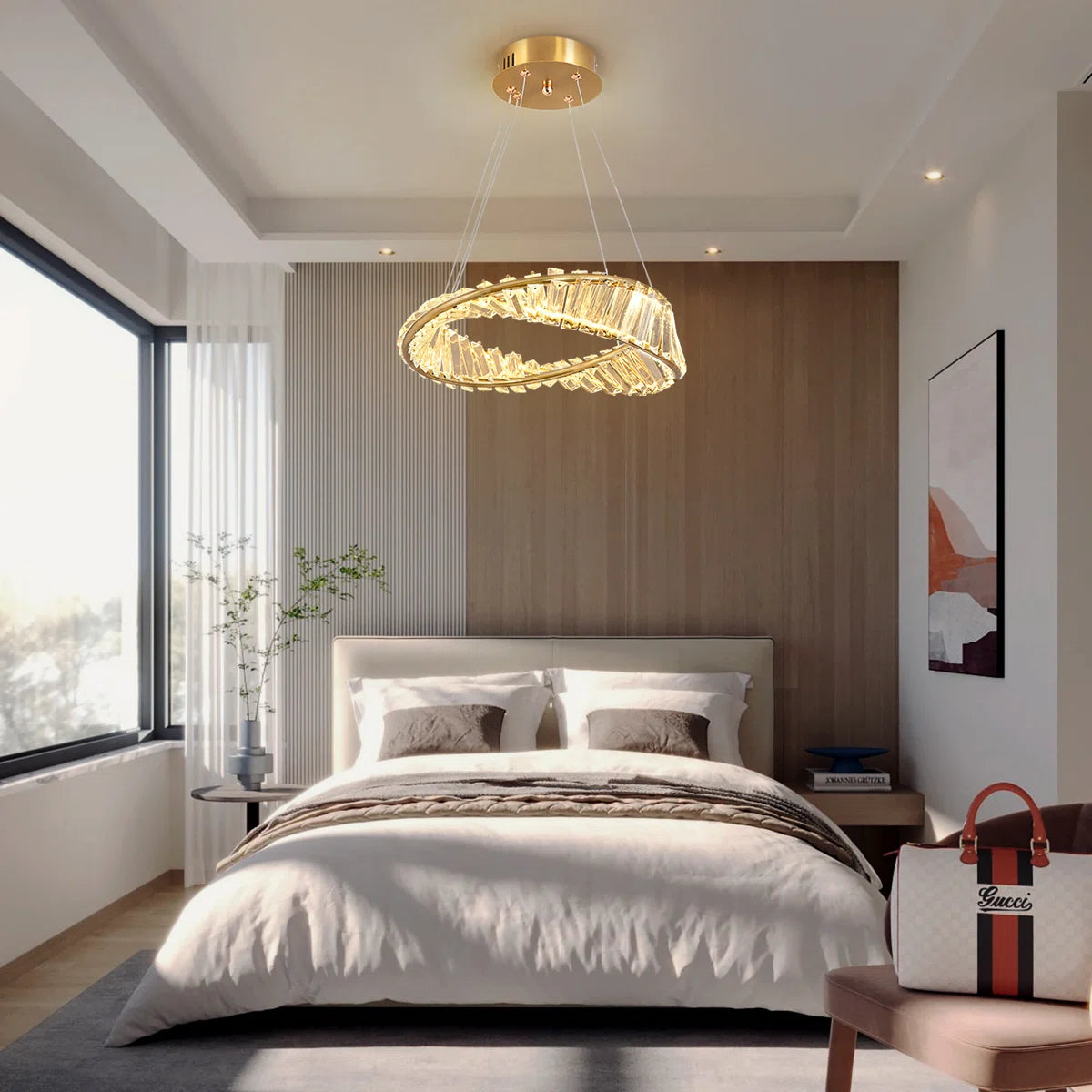 1 - Light LED Chandelier