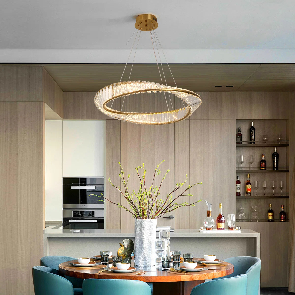 1 - Light LED Chandelier