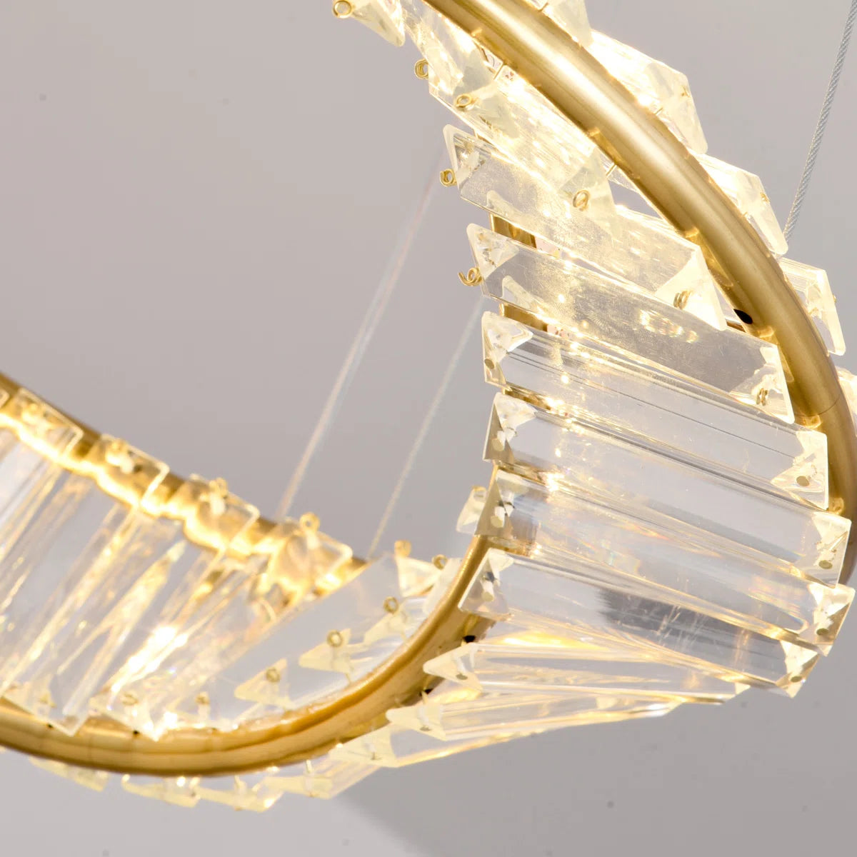 1 - Light LED Chandelier