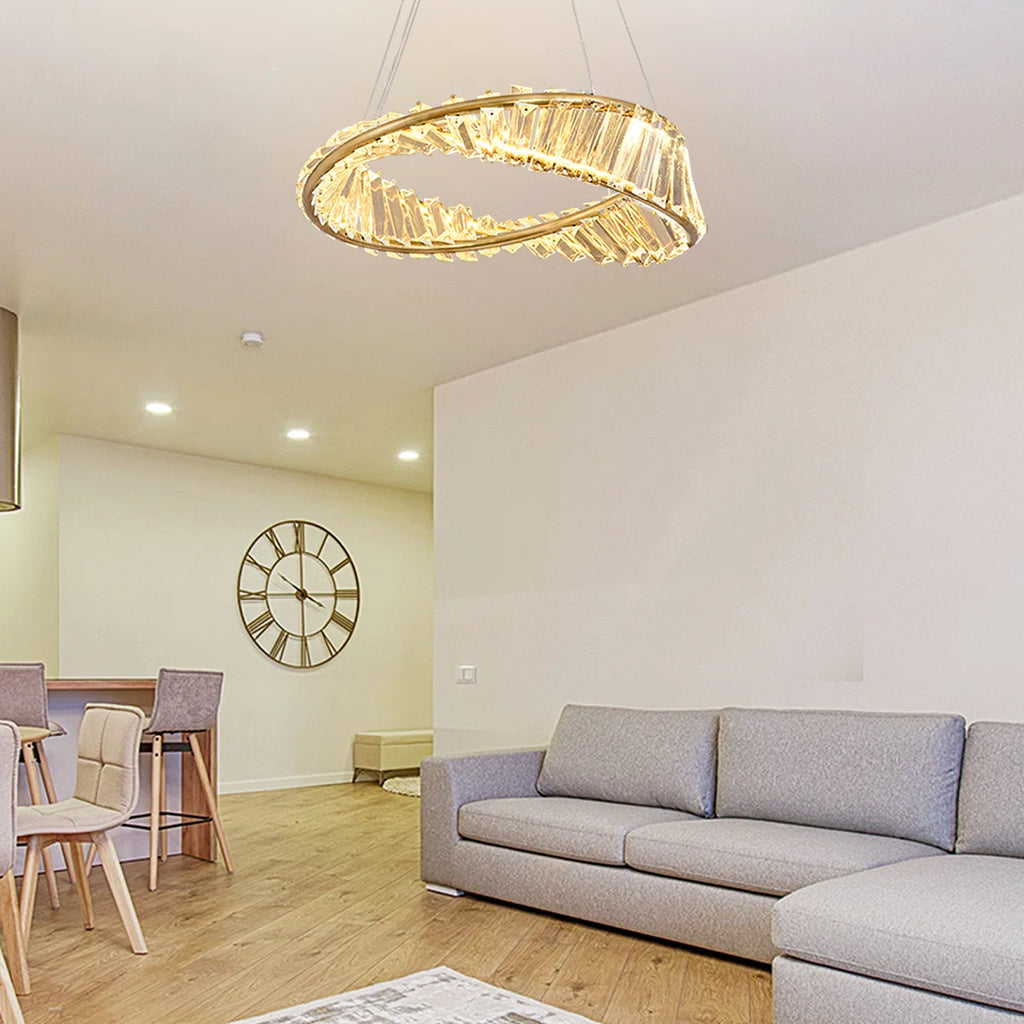 1 - Light LED Chandelier