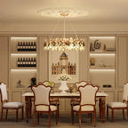 6 - Light Crystal Chandelier