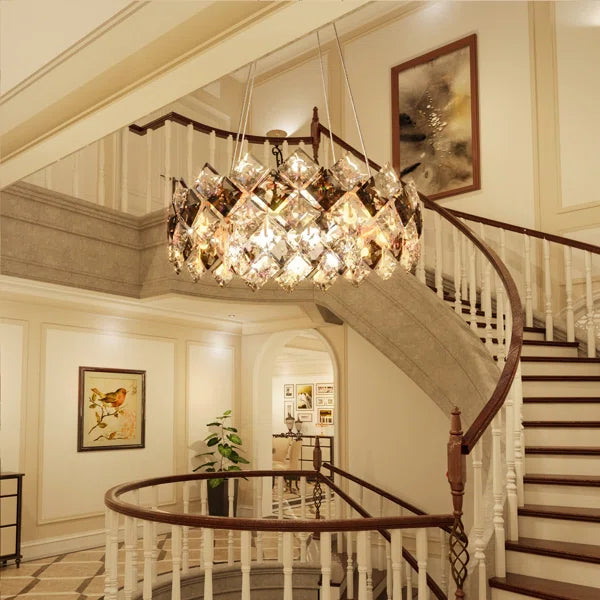 6 - Light Crystal Chandelier