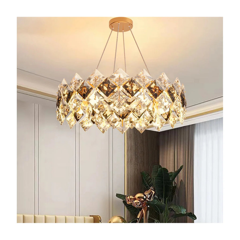6 - Light Crystal Chandelier