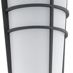 Aliza 2 Bulb Integrated LED outdoor flush mount light fixture from TheChandelierCo, featuring sleek design and durable outdoor construction.