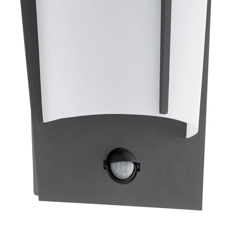 Aliza 2 Bulb Integrated LED outdoor flush mount light fixture by TheChandelierCo, with a sleek modern design and durable finish.
