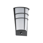 Aliza 2 Bulb Integrated LED outdoor flush mount light fixture by TheChandelierCo, showcasing its sleek design and bright illumination.