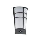 Aliza 2 Bulb Integrated LED outdoor flush mount light by TheChandelierCo showing sleek white fixture with built-in LED bulbs.