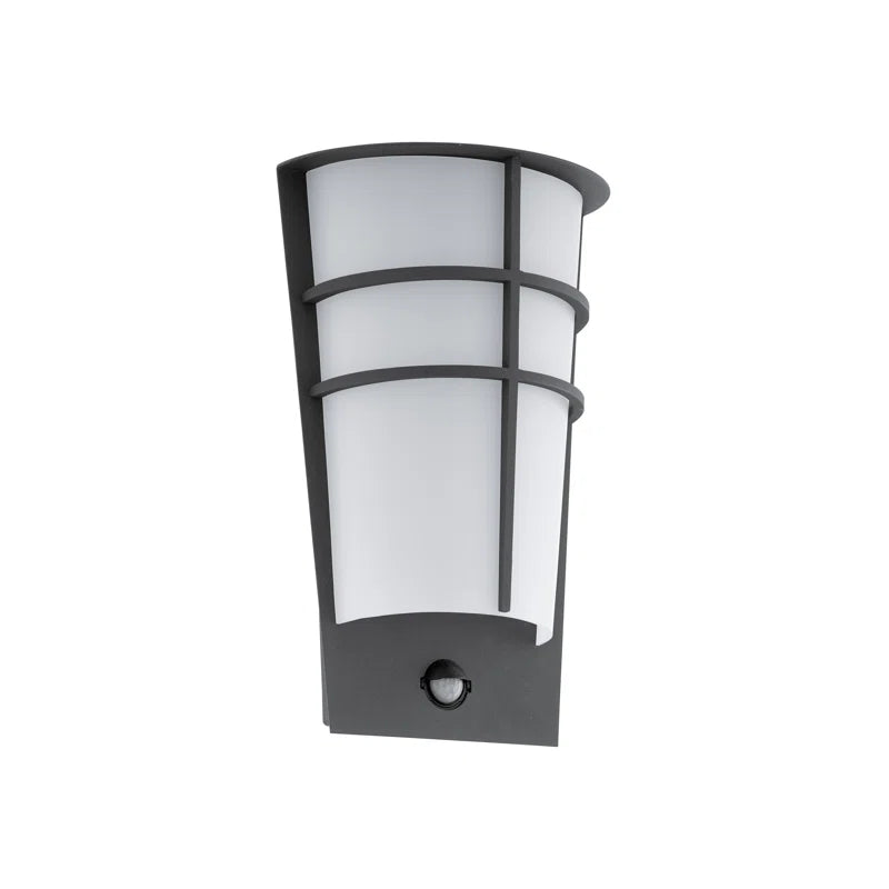 Aliza 2 Bulb Integrated LED outdoor flush mount light by TheChandelierCo showing sleek white fixture with built-in LED bulbs.