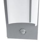 Aliza 2 Bulb Integrated LED outdoor flush mount by TheChandelierCo, showcasing a sleek modern design and bright illumination.