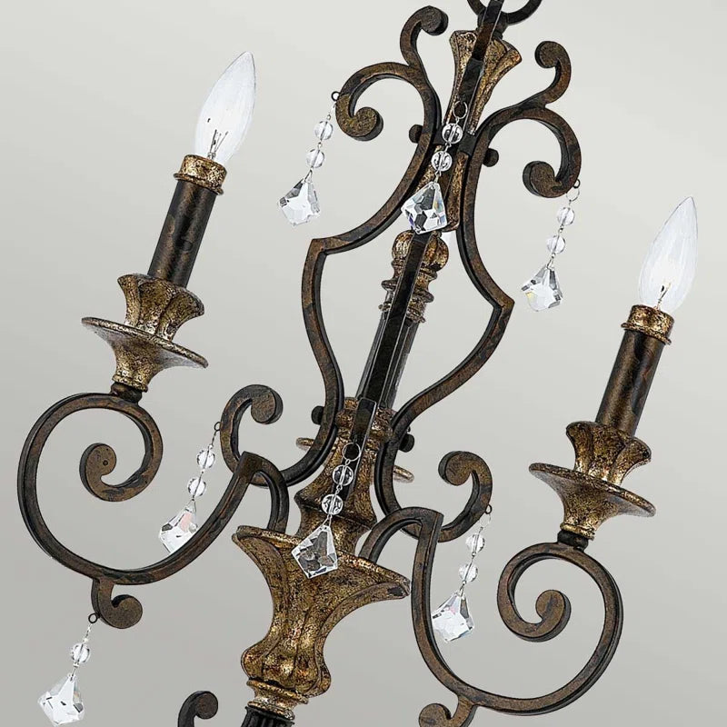 Elegant Banville 3 candle-style chandelier by TheChandelierCo featuring three illuminated candle holders and a classic design.