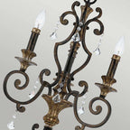 Elegant Banville 3 candle-style chandelier by TheChandelierCo featuring three illuminated candle holders and a classic design.
