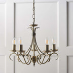 5 - Light Candle Style Chandelier