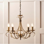 5 - Light Candle Style Chandelier