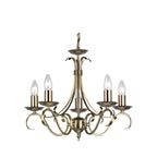 5 - Light Candle Style Chandelier