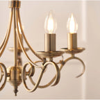 5 - Light Candle Style Chandelier