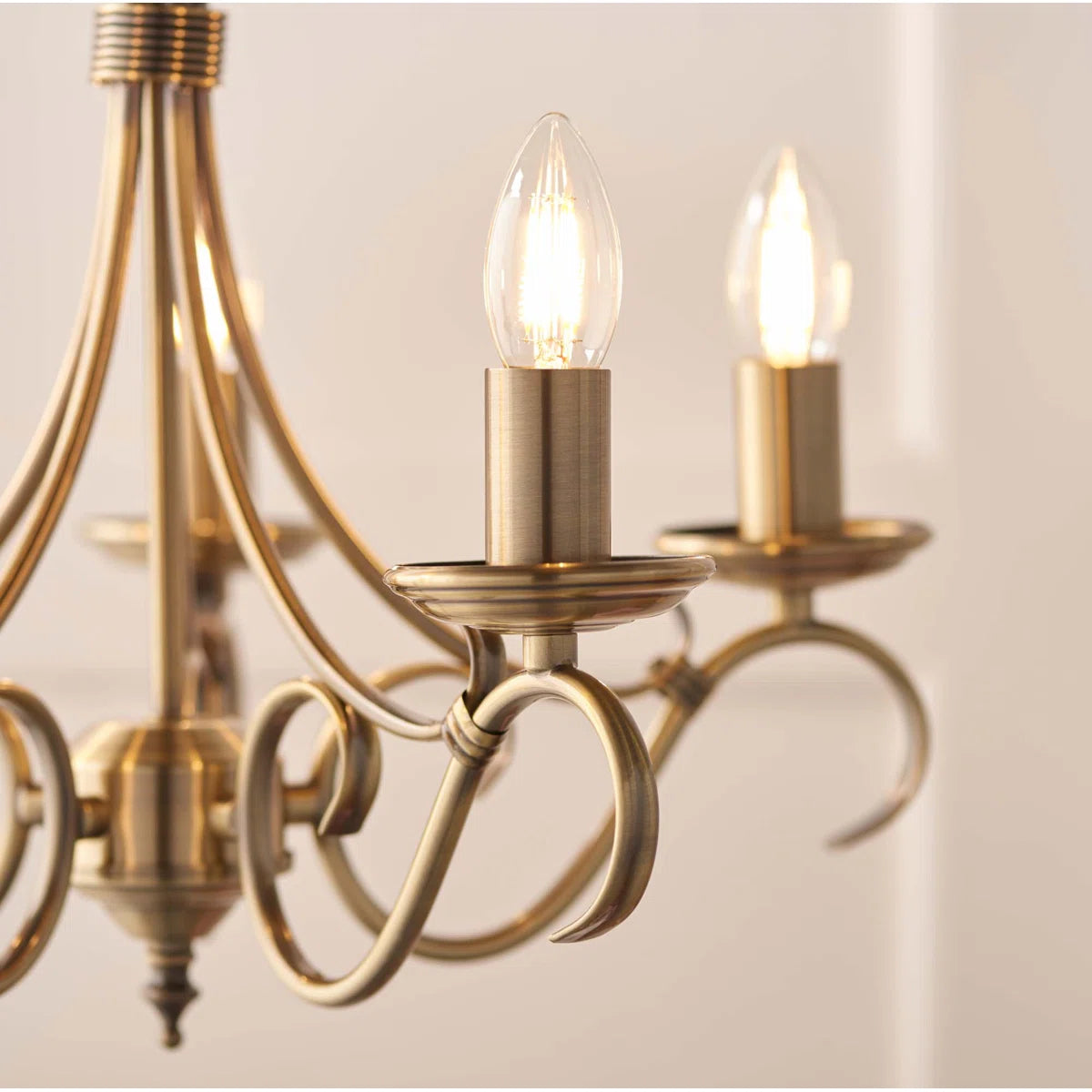 5 - Light Candle Style Chandelier