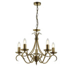 5 - Light Candle Style Chandelier