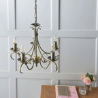 5 - Light Candle Style Chandelier