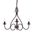 Light shaded chandelier from Bay City 3 by TheChandelierCo featuring elegant design and soft ambient illumination.
