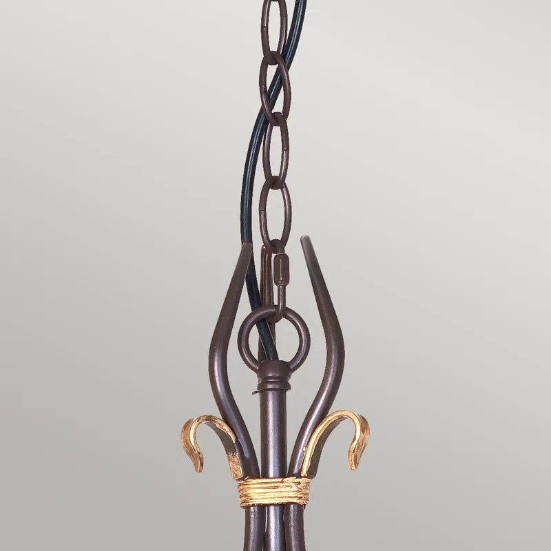 Light shaded chandelier from Bay City 3 collection by TheChandelierCo featuring elegant design and multiple light fixtures.